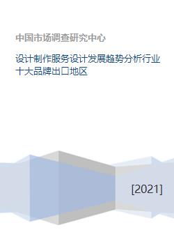 設(shè)計制作服務(wù)行業(yè)發(fā)展趨勢分析 聚焦十大品牌與出口區(qū)域布局